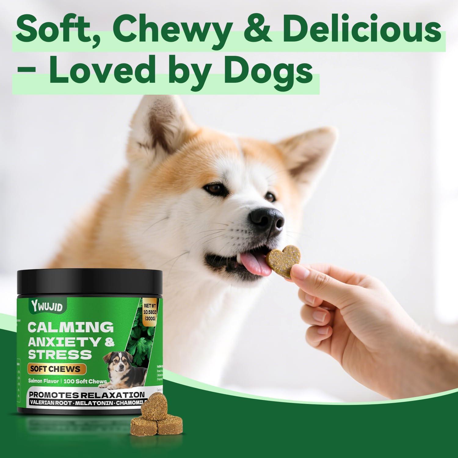 Masticables Calmantes para Perros YWUJID - 100 Unidades