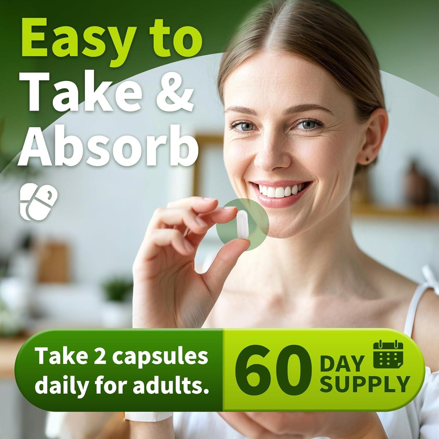 Cápsulas de TMG 600mg BBEEAAUU con Vitamina B6 y B12 - 120 Cuentas