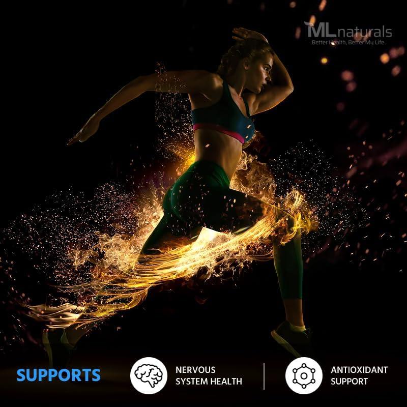 L-Taurina 1000 mg ML Naturals 180 Cápsulas Vegetales