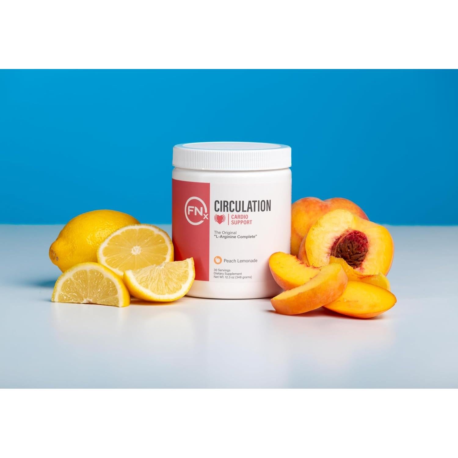 L-Arginina Completa Fenix Nutrition 5000mg Limonada Durazno