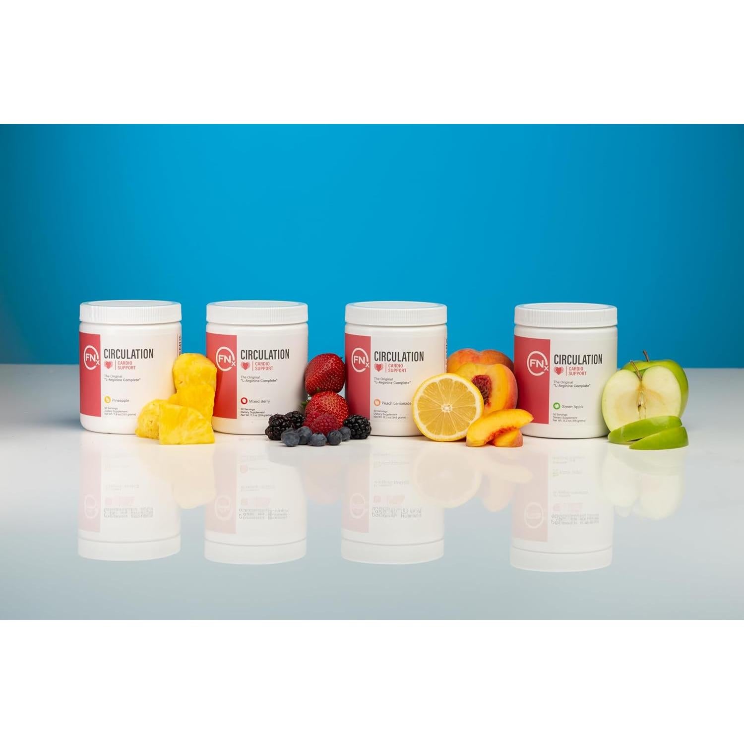 L-Arginina Completa Fenix Nutrition 5000mg Limonada Durazno