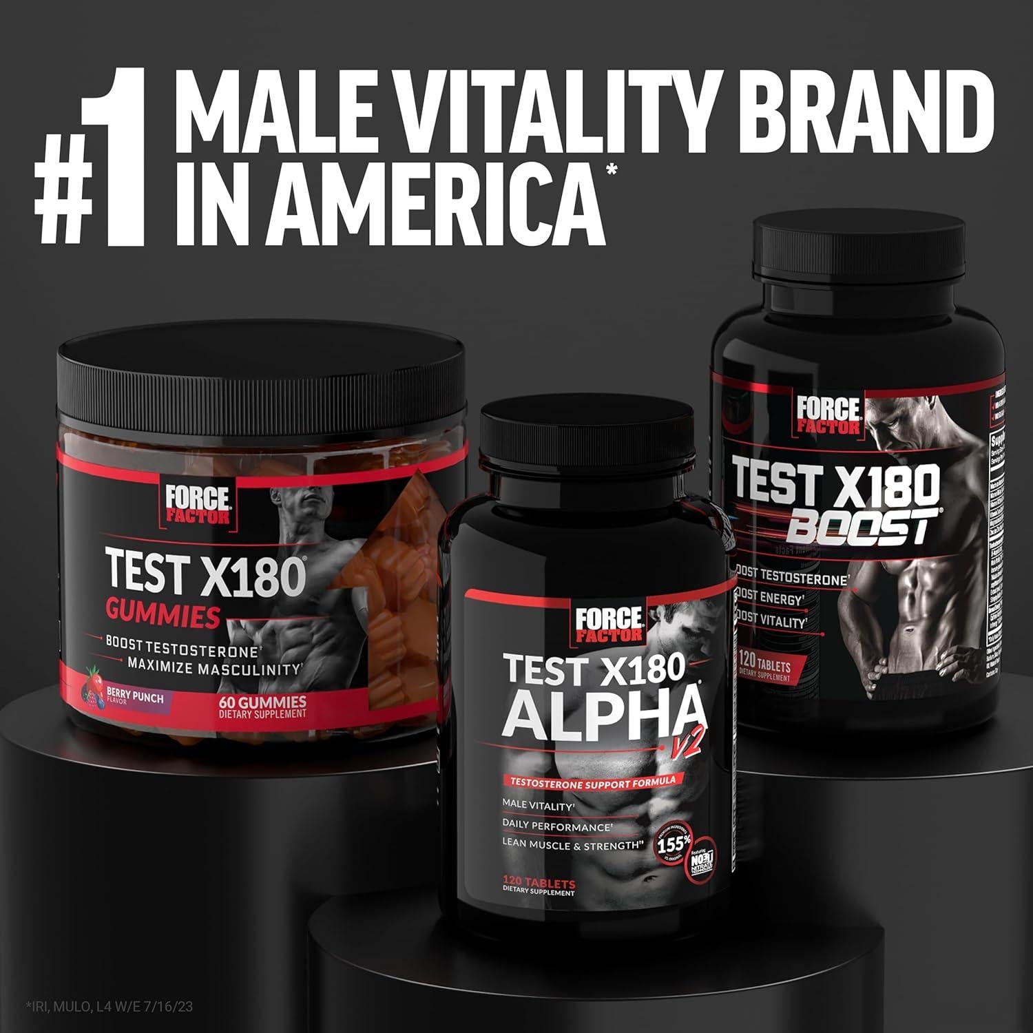 Force Factor Score! Suplemento Óxido Nítrico 120 Tabletas