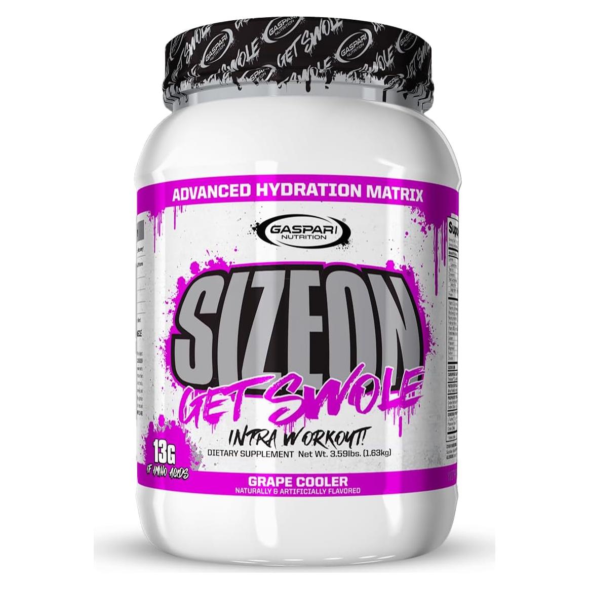 Gaspari Nutrition SizeOn Aminoácidos y Creatina 1.63kg Uva