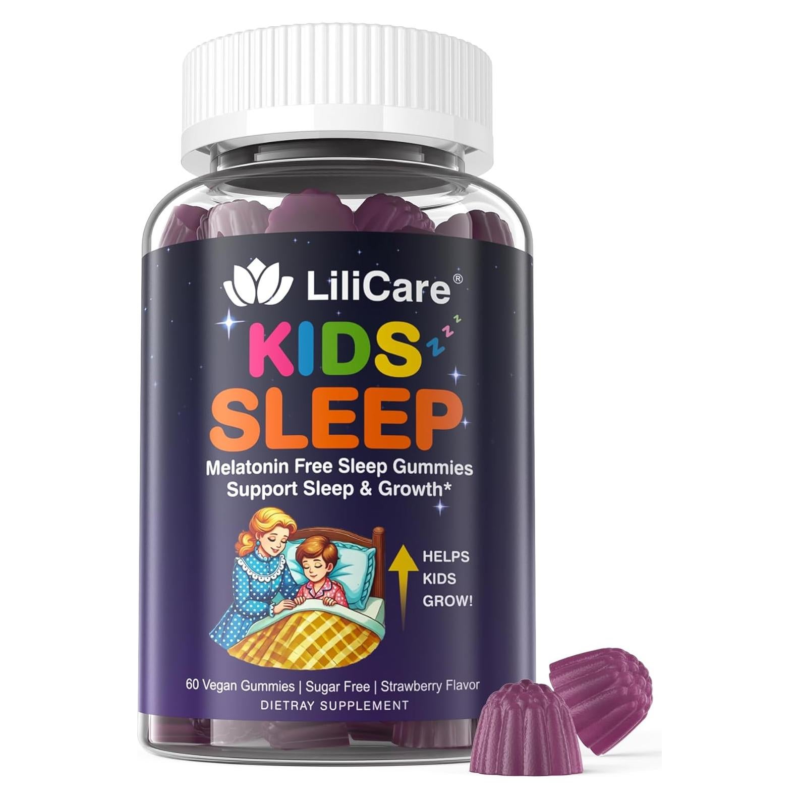 Gomitas para Dormir Niños LILICARE - Glicinato de Magnesio 221g