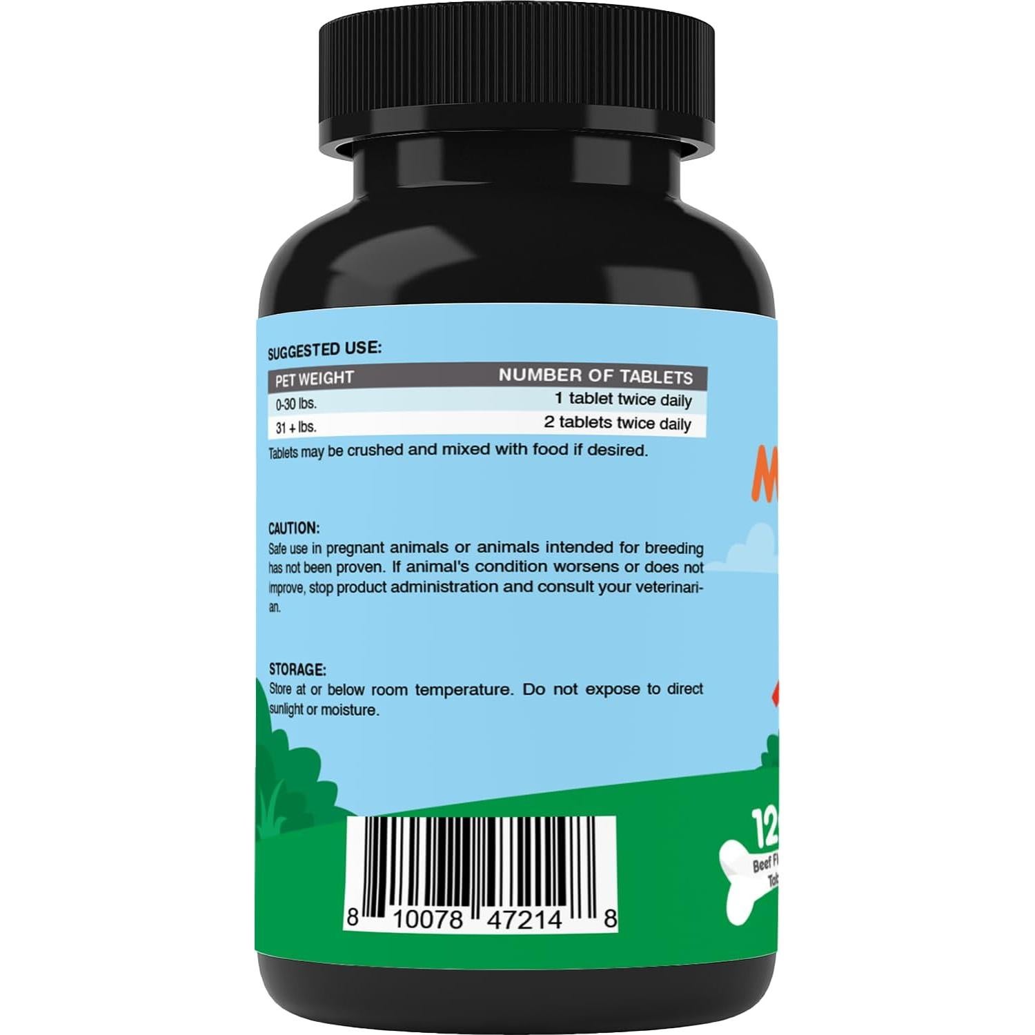 Melatonina para Perros Vitamatic 6 mg - 120 Tabletas Masticables