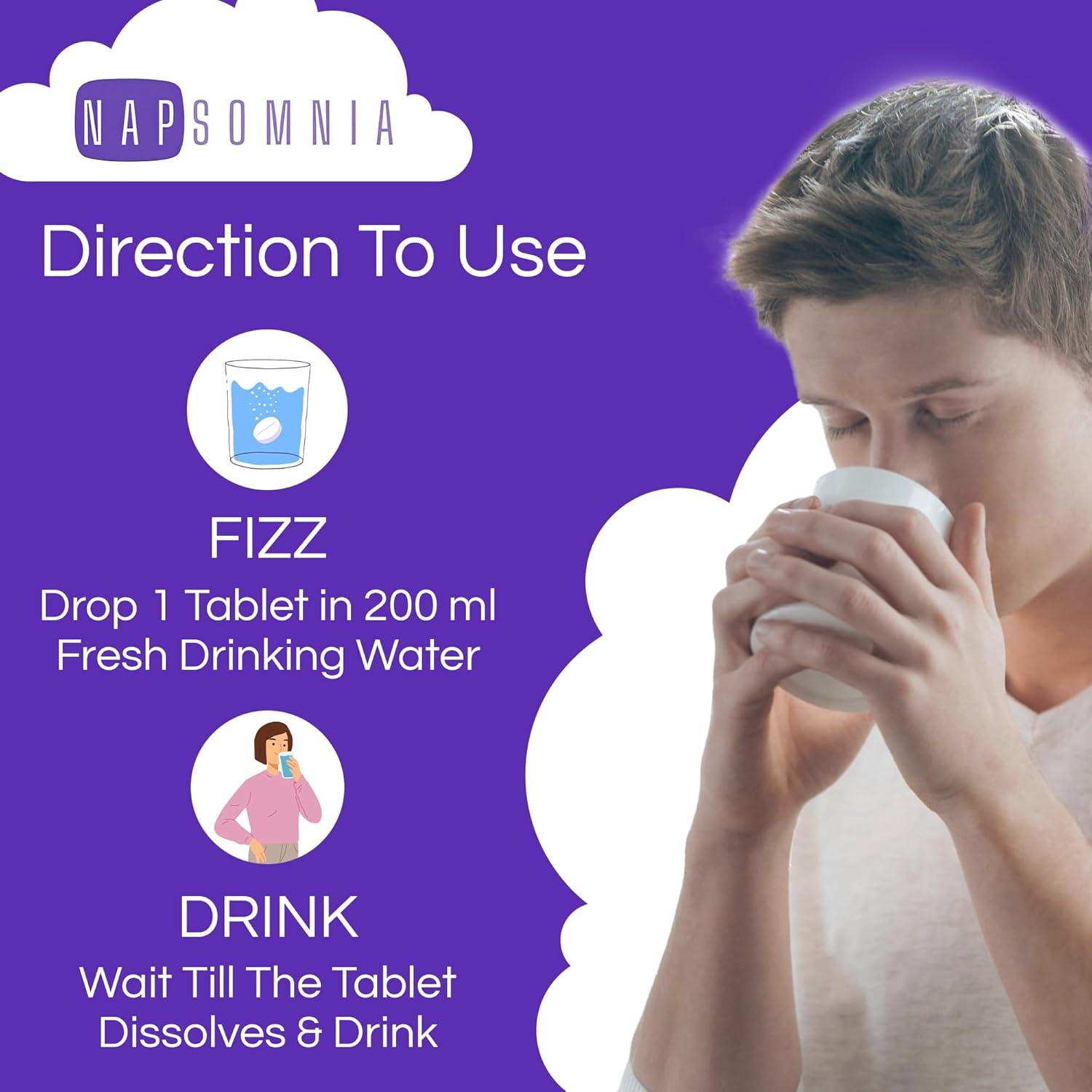 Tabletas Efervescentes de Melatonina Walpar 15 Unidades Mango