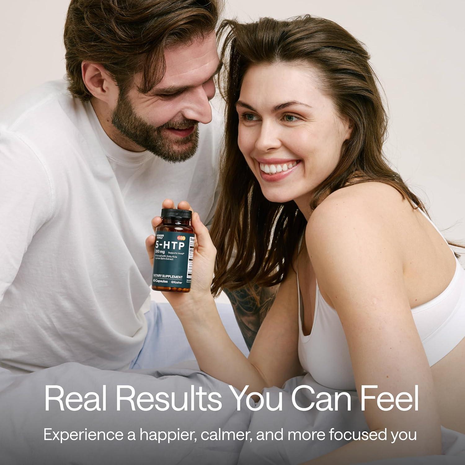 Suplemento 5-HTP 200mg con Vitamina B6 - 60 Cápsulas