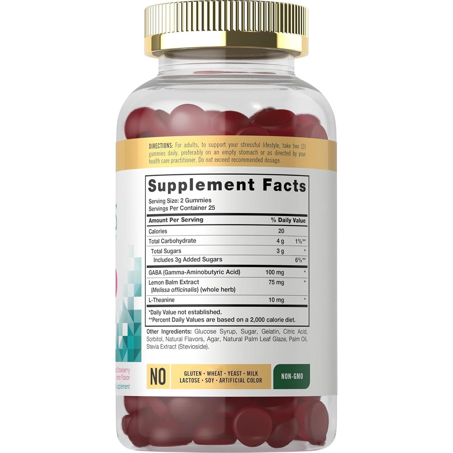 Gominolas para el Estrés Carlyle | 50 Unidades | GABA y L-Teanina