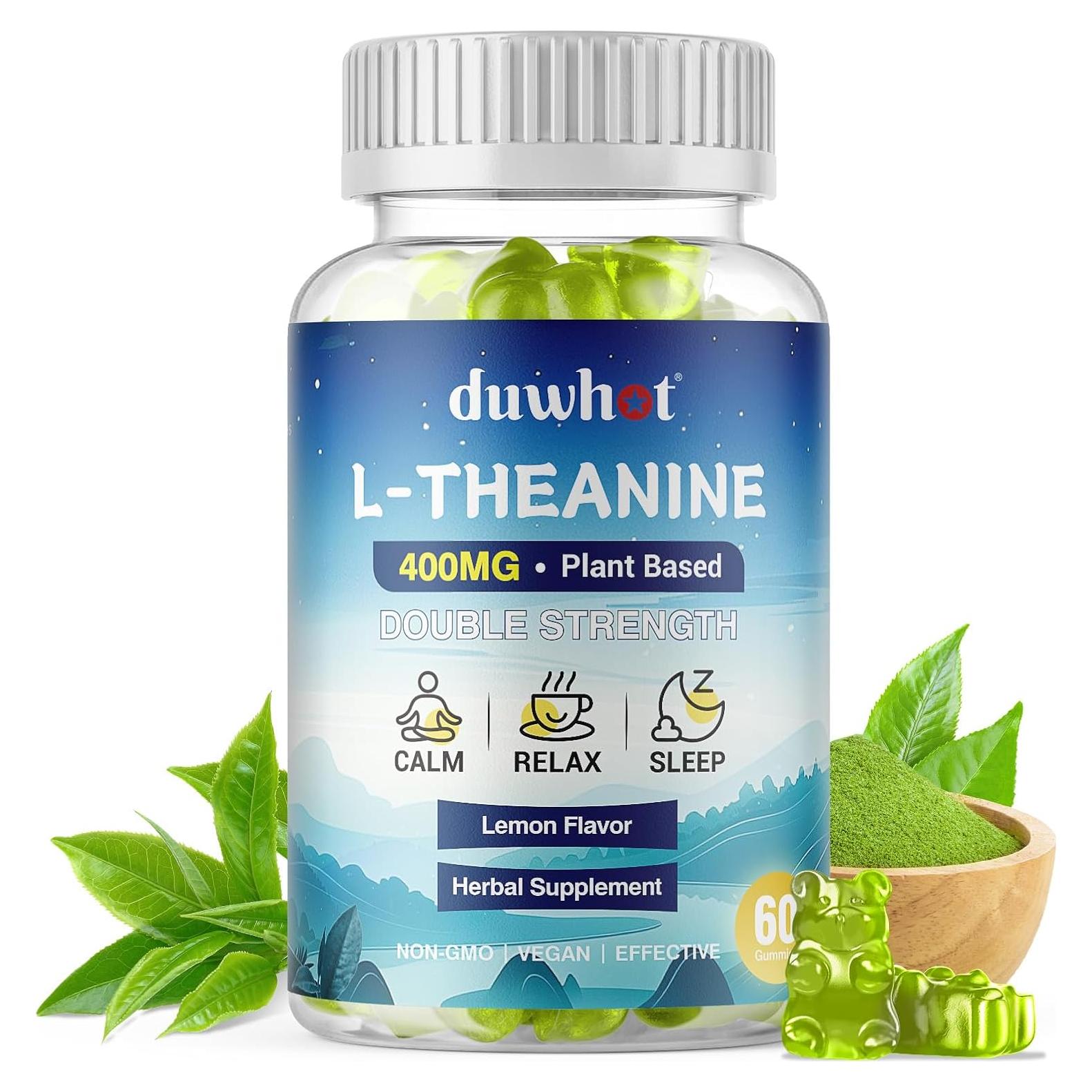 Gomitas de L-Theanina 400mg Newtrisland - Veganas, 60 Unidades