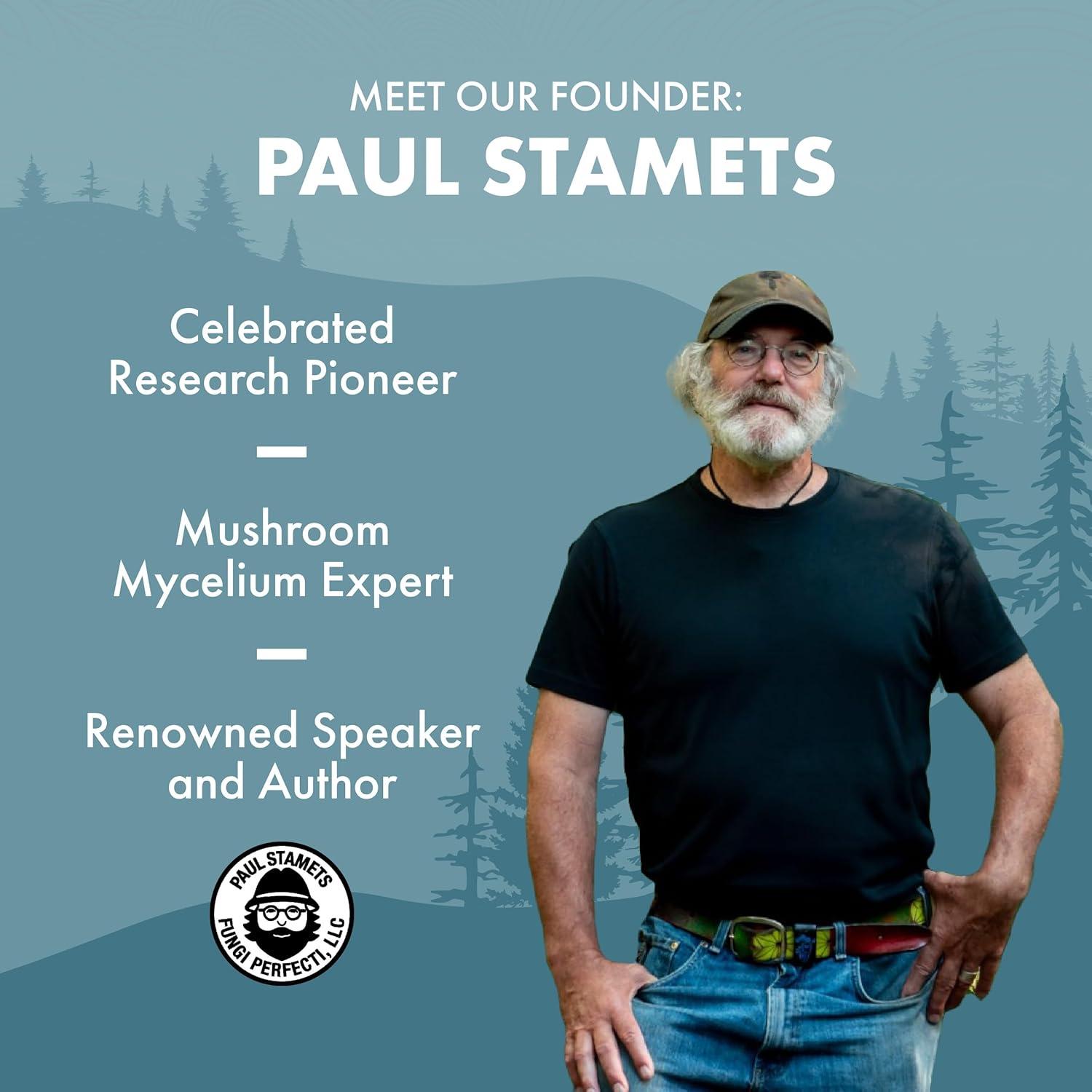 Cápsulas MycoBenefits Mood Host Defense - Suplemento Relajante 60 Unidades