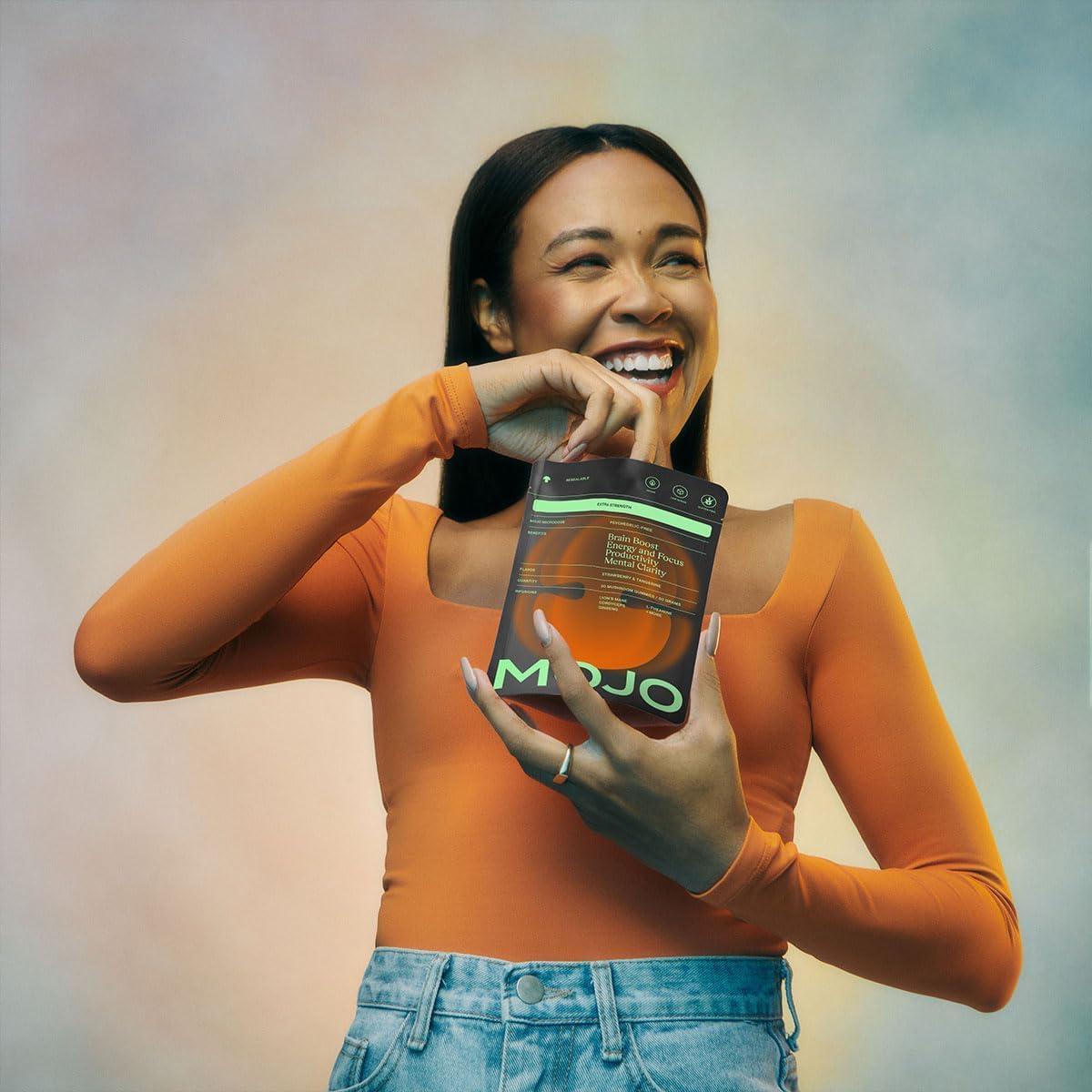 Gomitas Mojo Focus Veganas con Melena de León y Ginseng - 20 Unidades