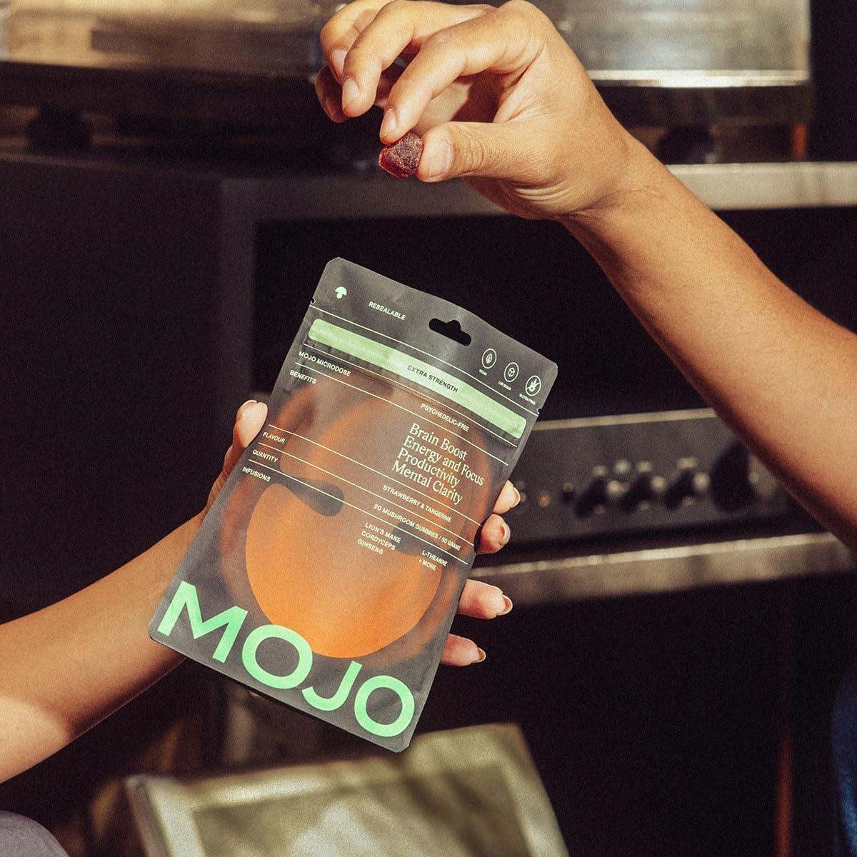 Gomitas Mojo Focus Veganas con Melena de León y Ginseng - 20 Unidades