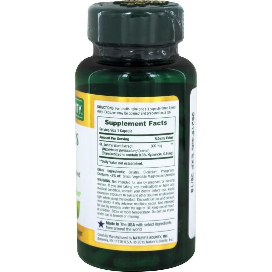 Hierba de San Juan Nature's Bounty 1 Paquete 59g