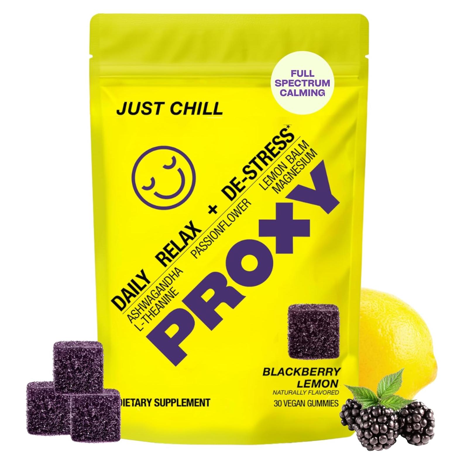 Gominolas Veganas PROXY Just Chill con Ashwagandha 30 Unidades