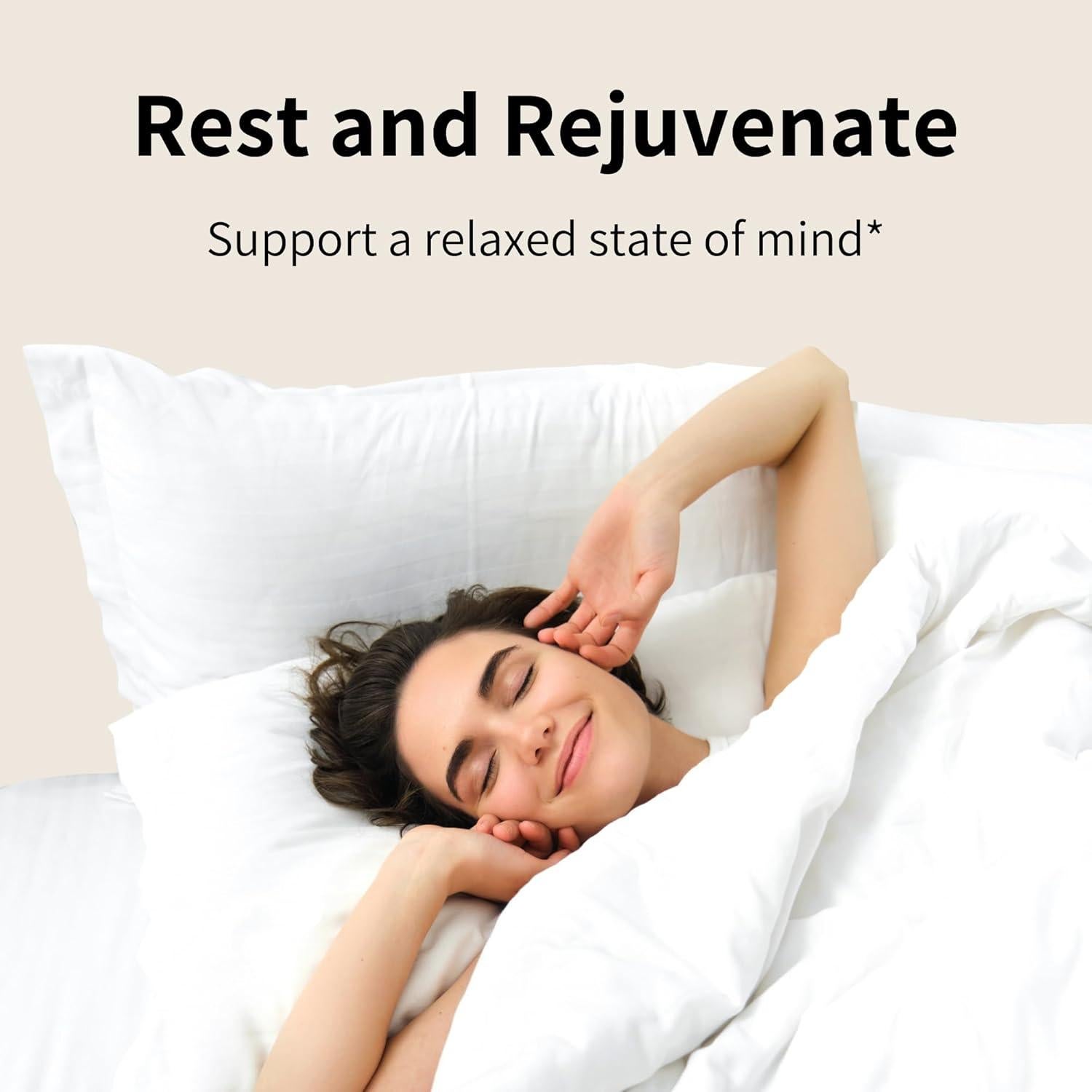 Cápsulas Calm + Sleep Nourished Natural - 60 Unidades con Ashwagandha y Magnesio