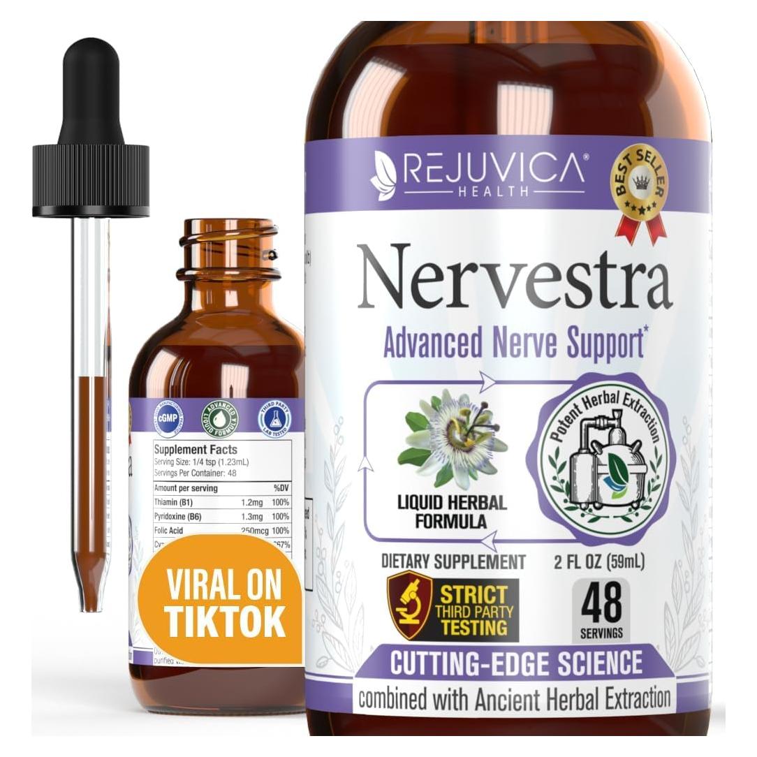 Nervestra Suplemento Salud Nerviosa 59 ml - Ácido Alfa Lipoico