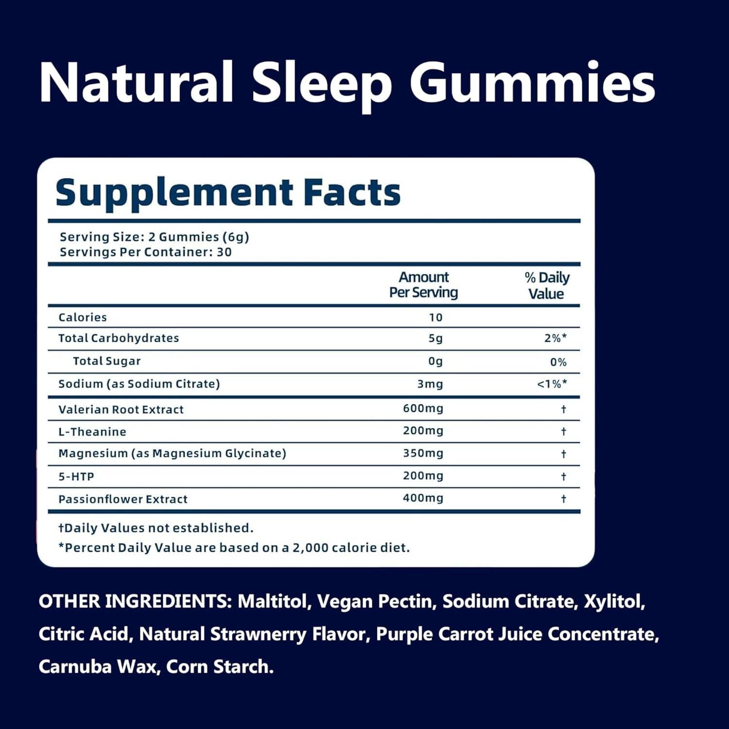 Gomitas para dormir ZAYMAN sin melatonina 60 unidades