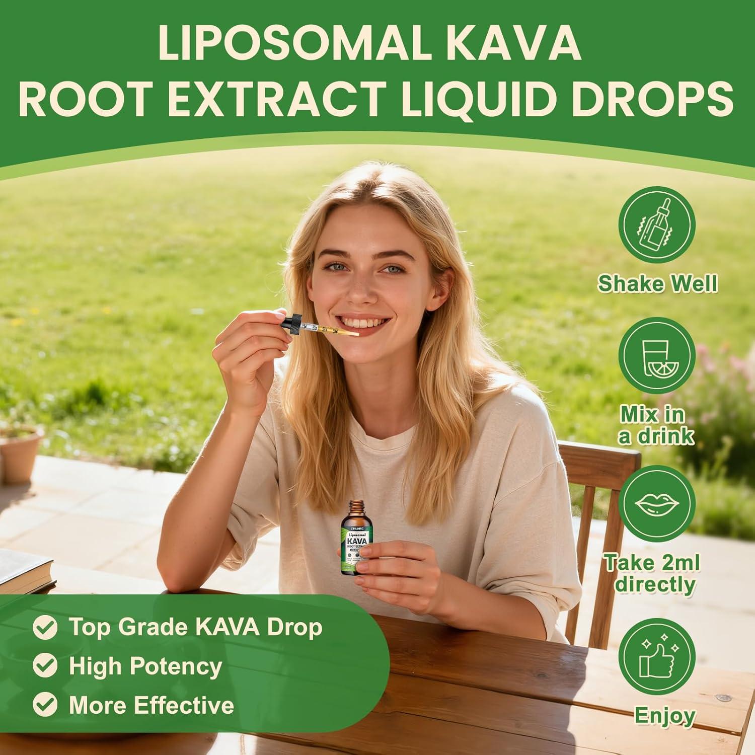 Gotas Liposomales de Kava CFILIHTC 149g - Relajación y Sueño