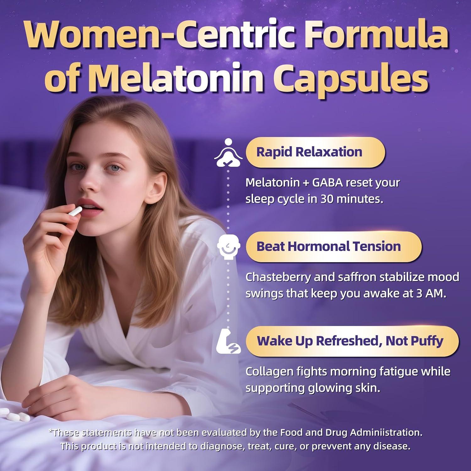 Melatonina 5mg GPGP GreenPeople - Suplemento para Dormir 120 Cápsulas