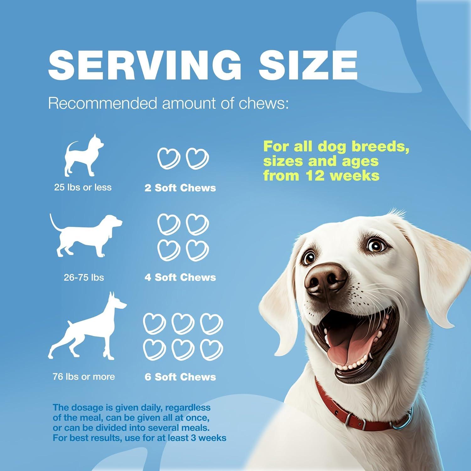 Masticables Calmantes para Perros Chewia - 70 Unidades