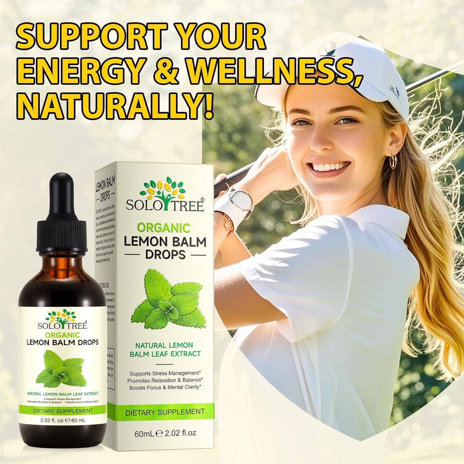 Gotas de Bálamo de Limón SOLOTREE 59.15 ml Vegano Sin Alcohol