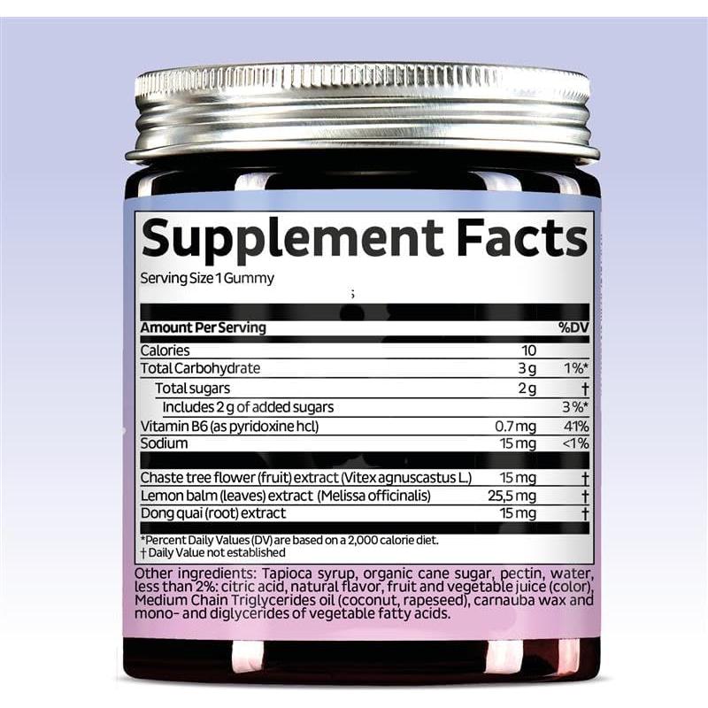 Suplemento PMS Vegano Bears with Benefits 90 Gominolas Fresa