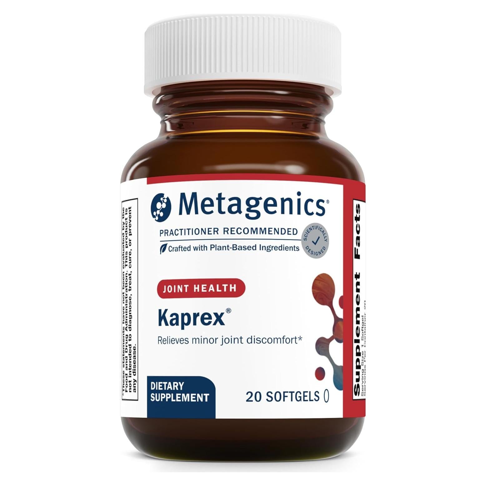 Metagenics Kaprex - Suplemento Articular a Base de Plantas 60 Geles