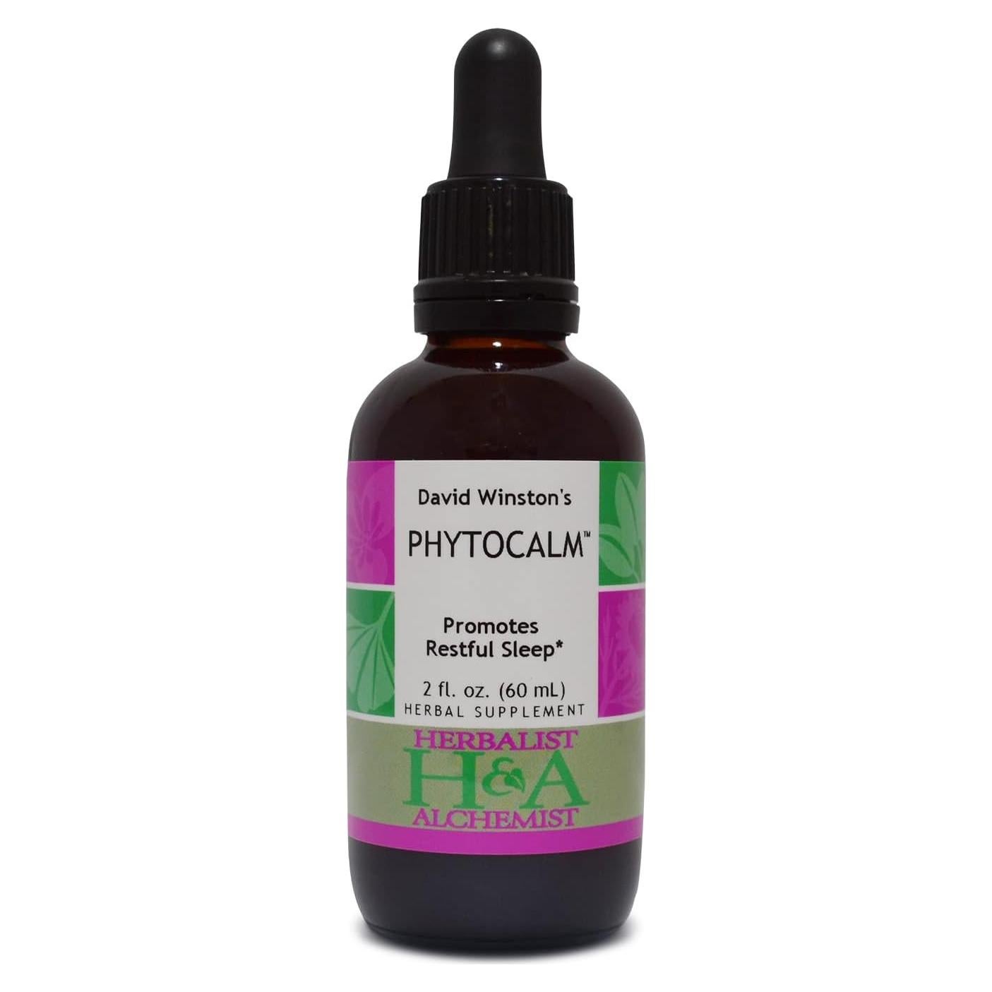 Suplemento Herbal Phytocalm David Winston 59.15 ml - Sueño Reparador