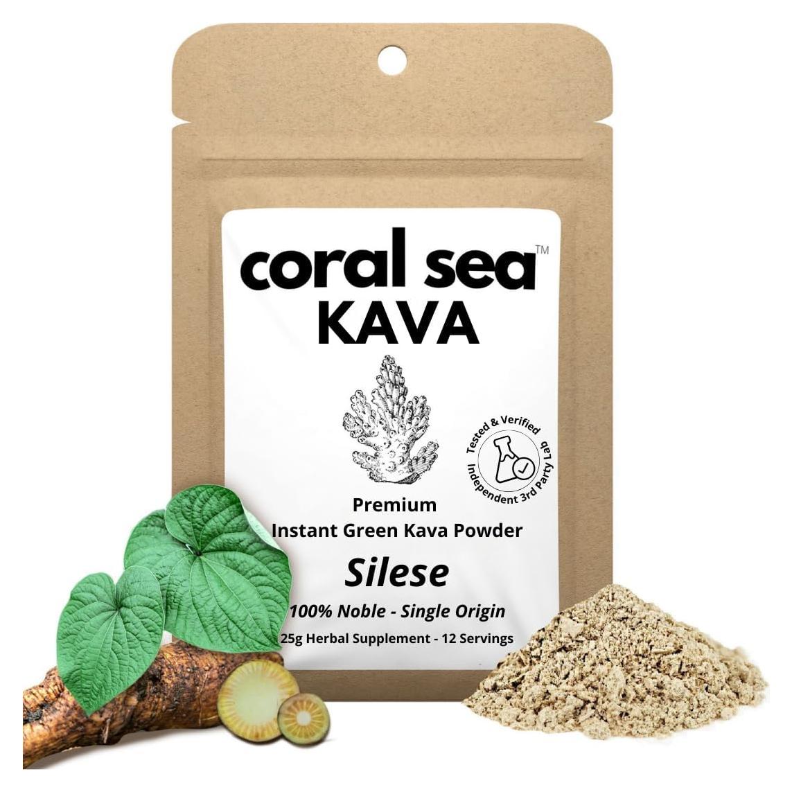 Polvo de Té de Kava Instantáneo Silese - La Mano Negra - 24.9g