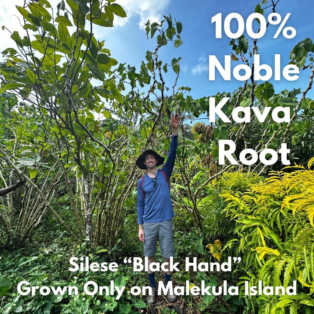 Polvo de Té de Kava Instantáneo Silese - La Mano Negra - 24.9g