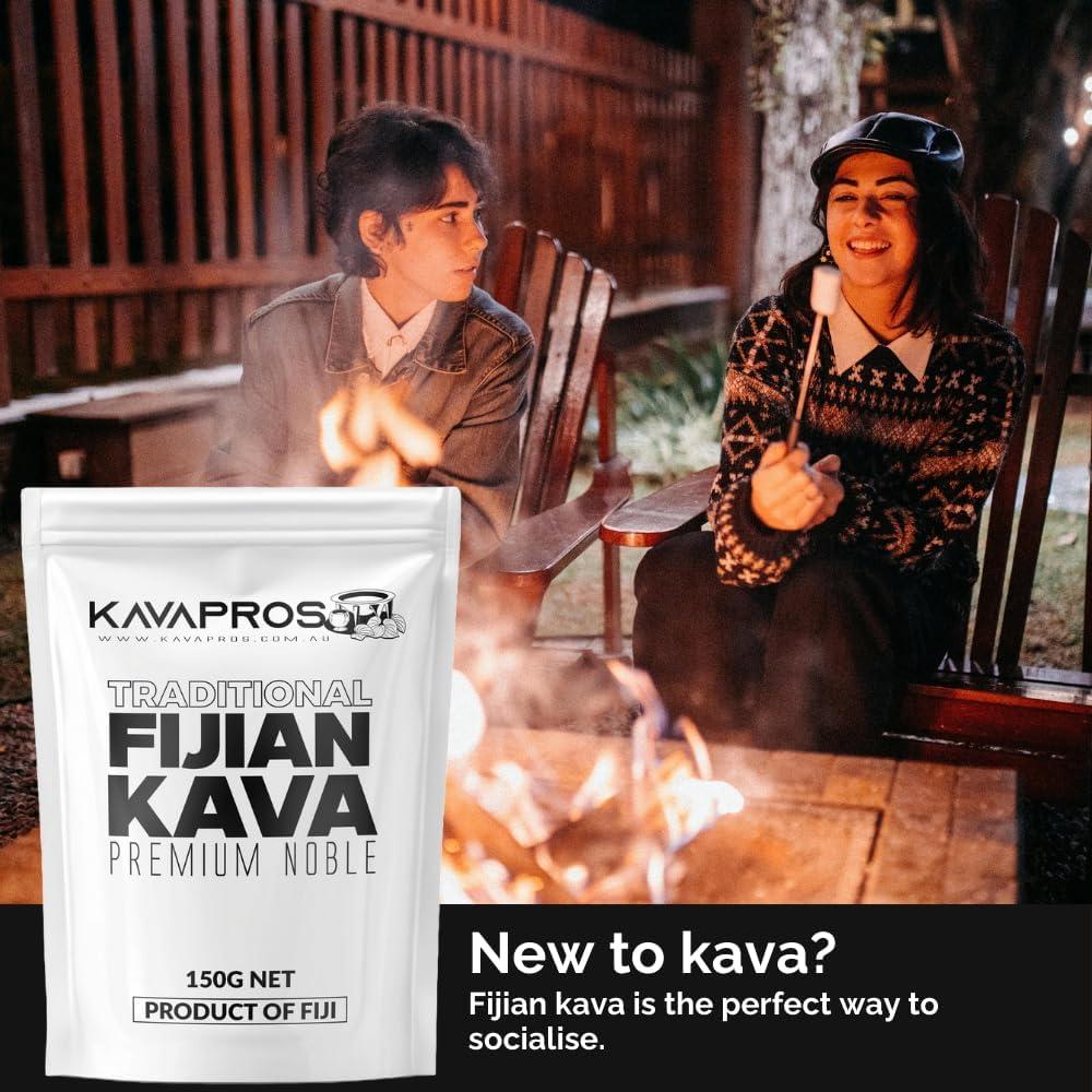 Kava Fijiano Tradicional 150g Kava Pros - Suave y Asequible