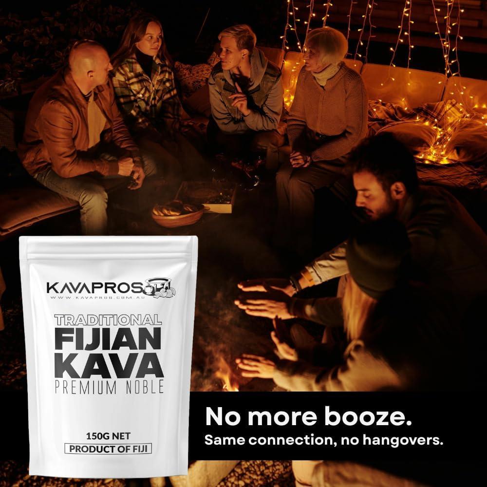 Kava Fijiano Tradicional 150g Kava Pros - Suave y Asequible
