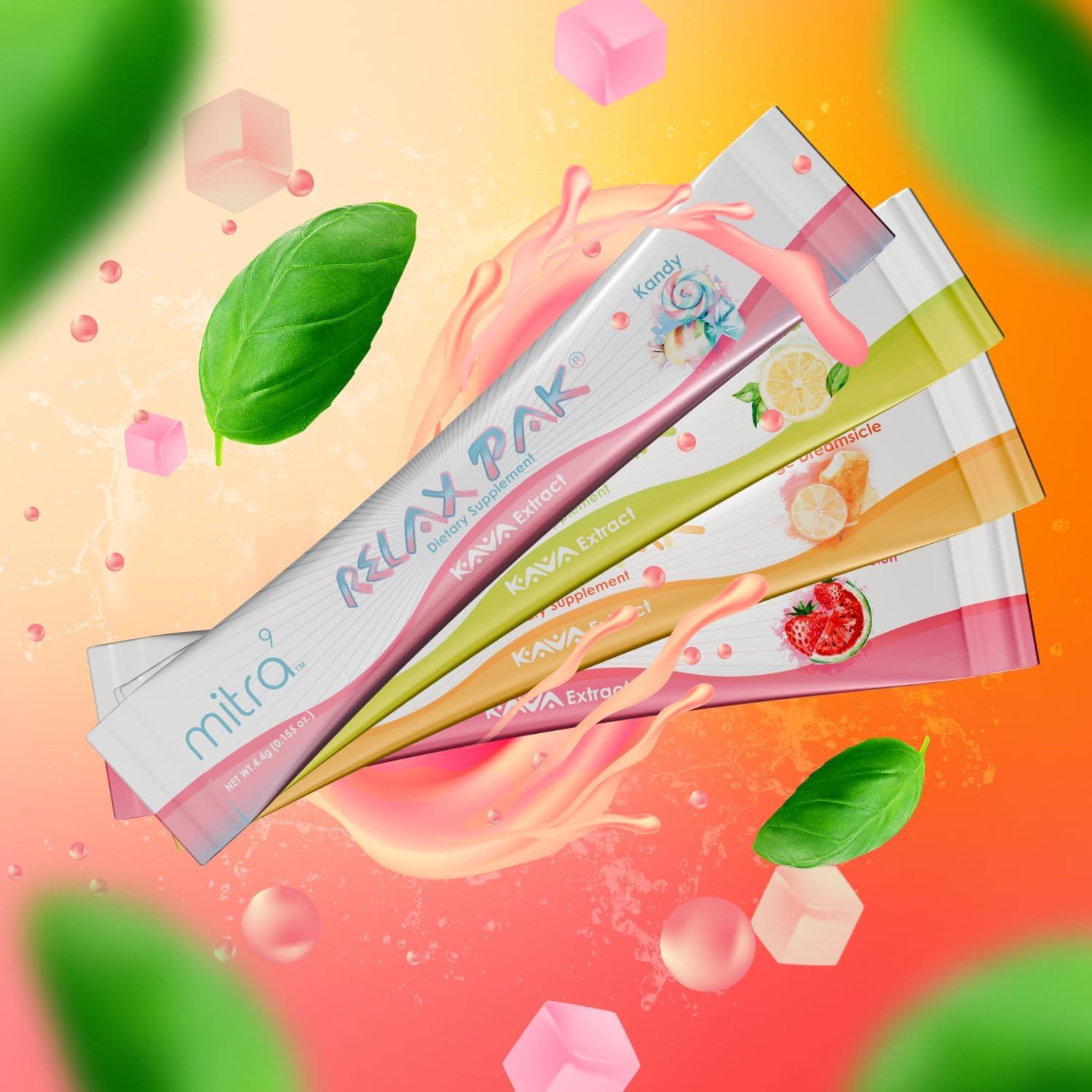 Polvo de Kava Instantáneo Mitra9 - Paquete Variado 10 Stick