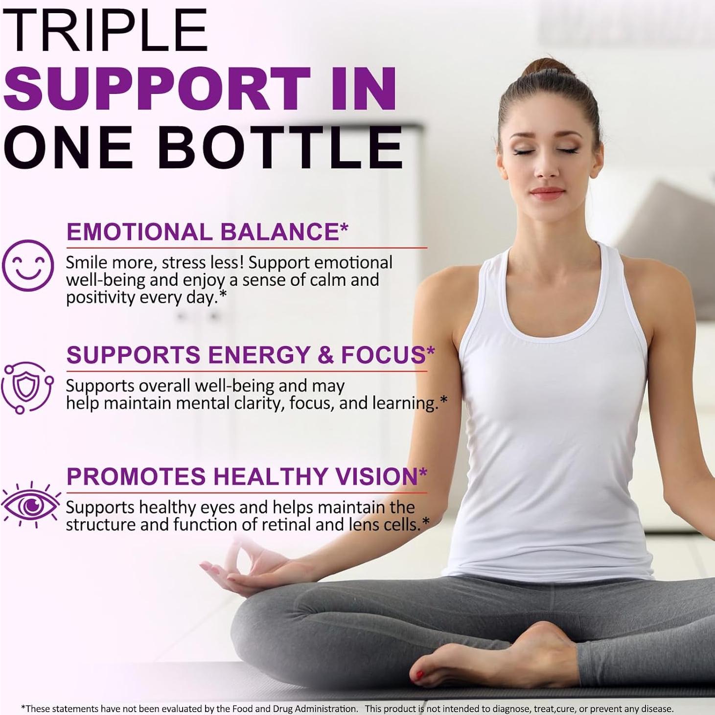 Cápsulas de Suplemento de Azafrán BOIUOITI 90 Unidades 88.5 mg