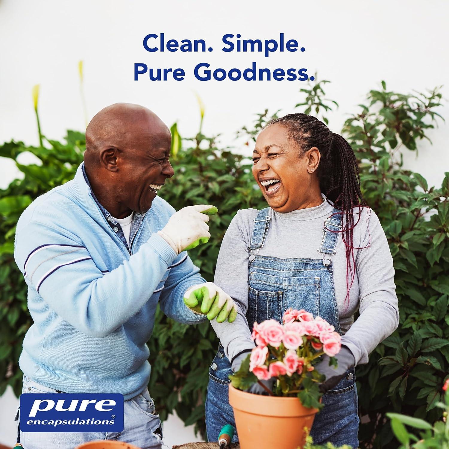 Suplemento Calmante Pure Encapsulations Mente Tranquila 60 Cápsulas