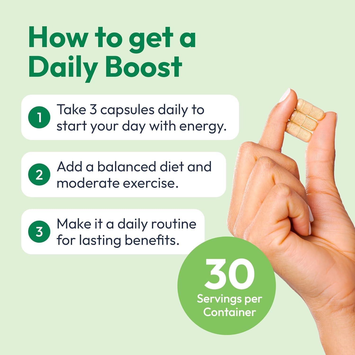 Mida Health Daily Boost 3-en-1 Energía y Metabolismo 30 Porciones