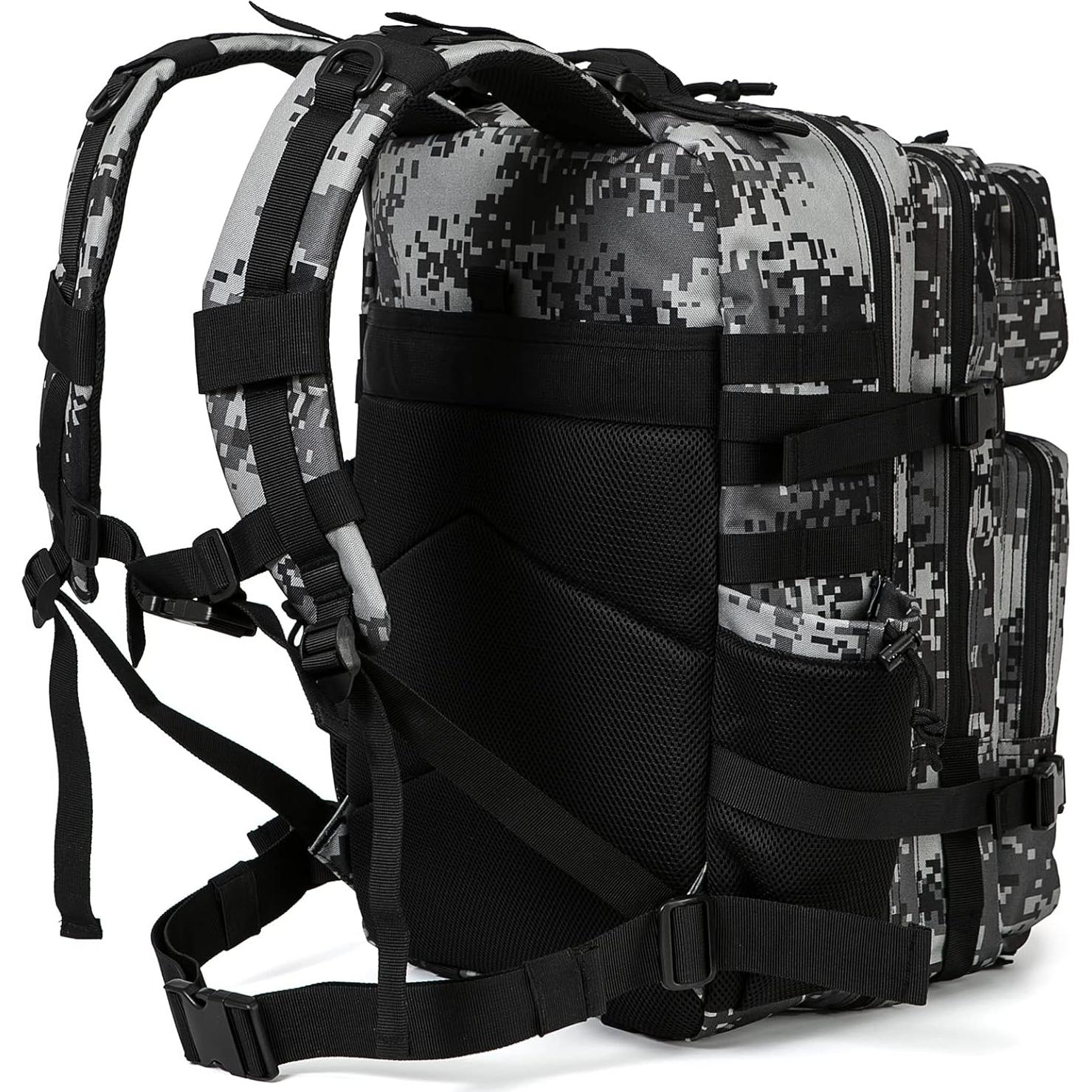 Mochila Táctica Militar QT&QY 45L Resistente al Agua