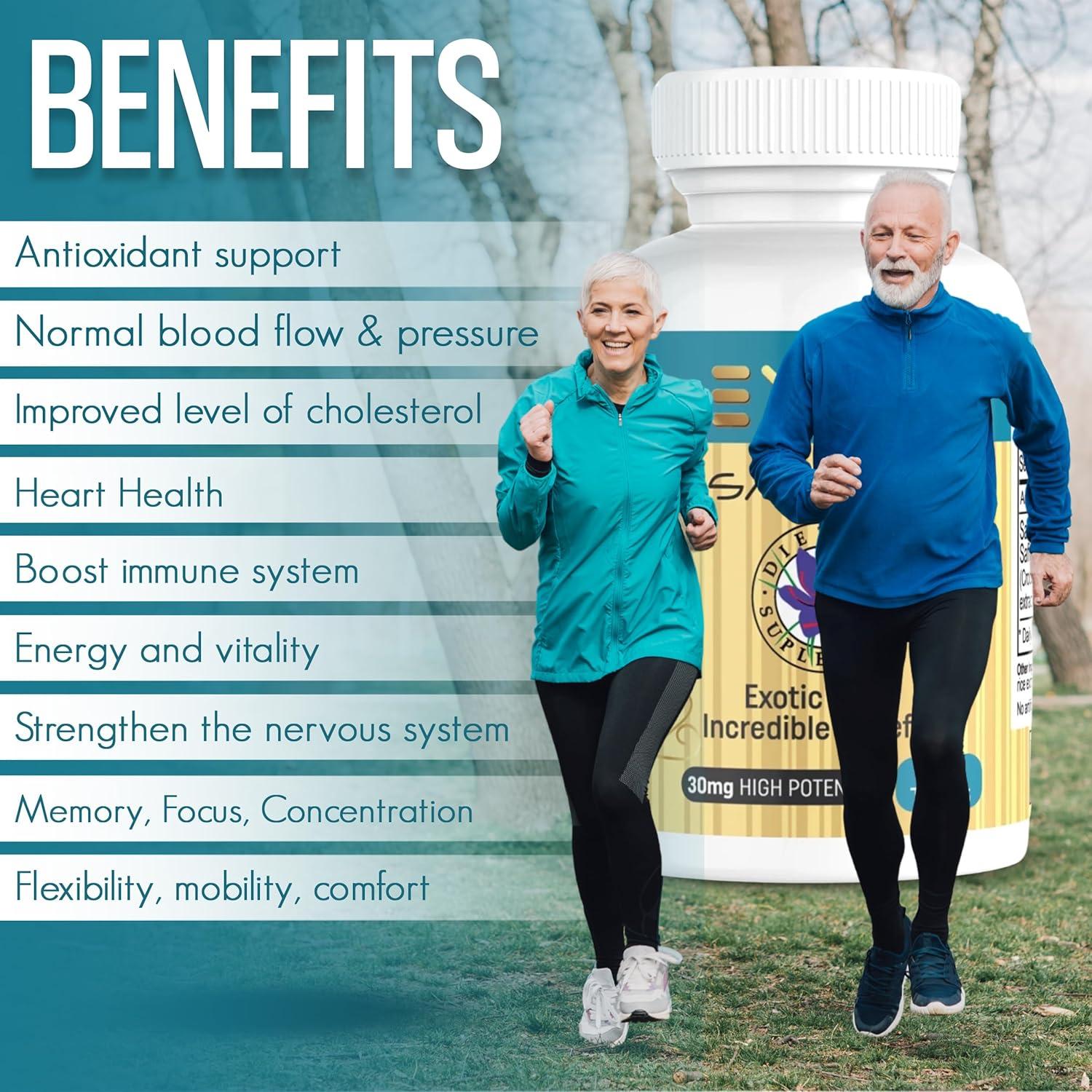 Suplemento de Azafrán Exir 60 Tabletas - Energía y Memoria