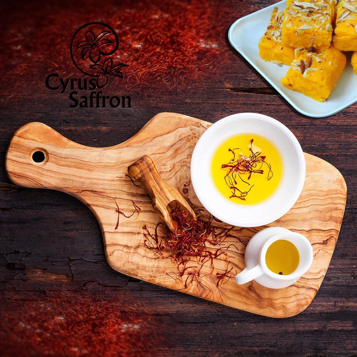 Hilos de Azafrán Gourmet Cyrus 100% Puro 5 Gramos