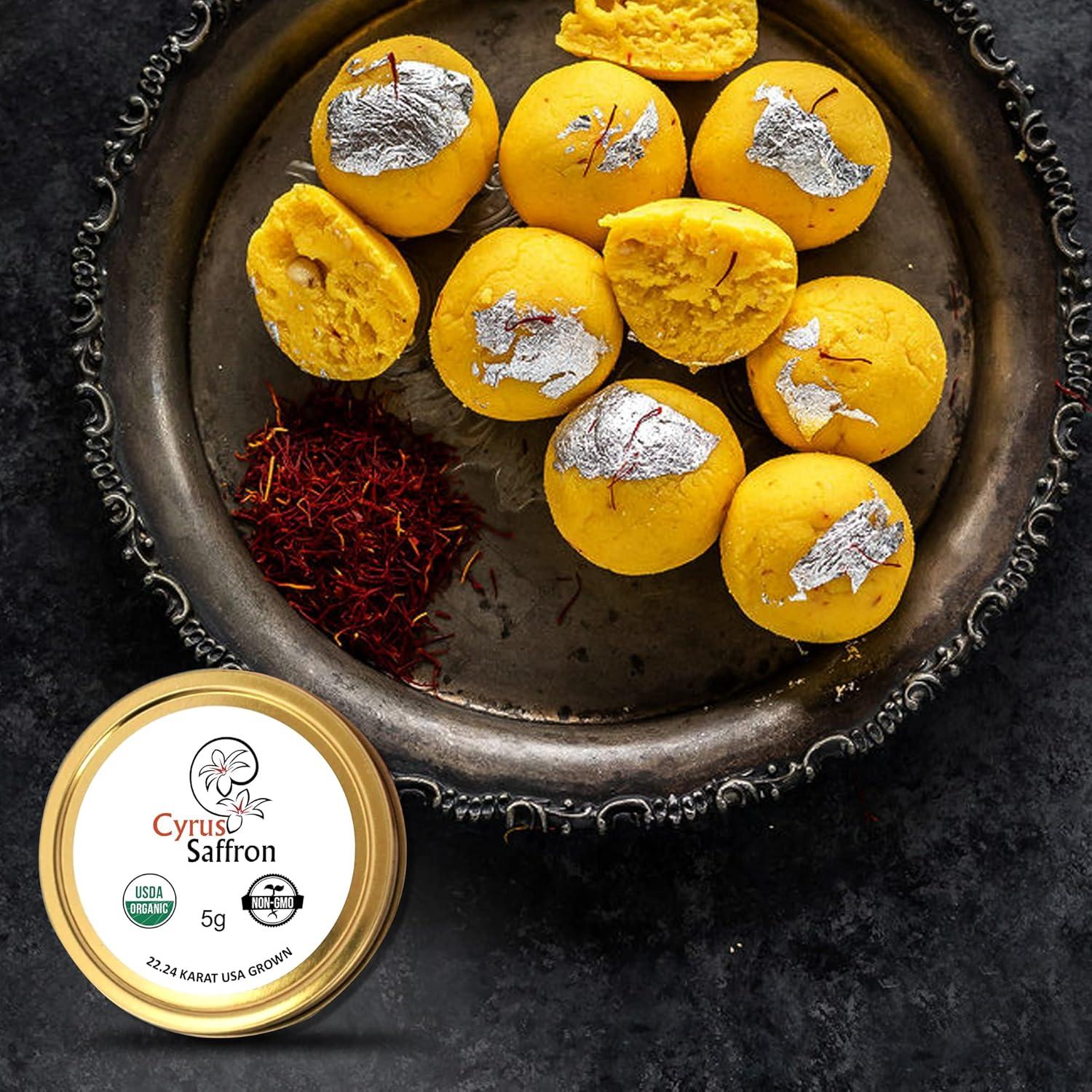 Hilos de Azafrán Gourmet Cyrus 100% Puro 5 Gramos