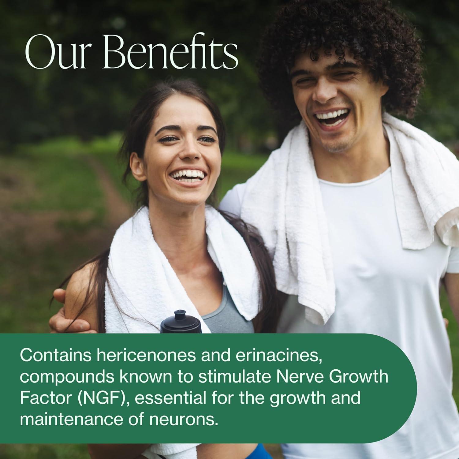 Suplemento Orgánico de Hongos Micronutrientes Puros - 60 Vegano