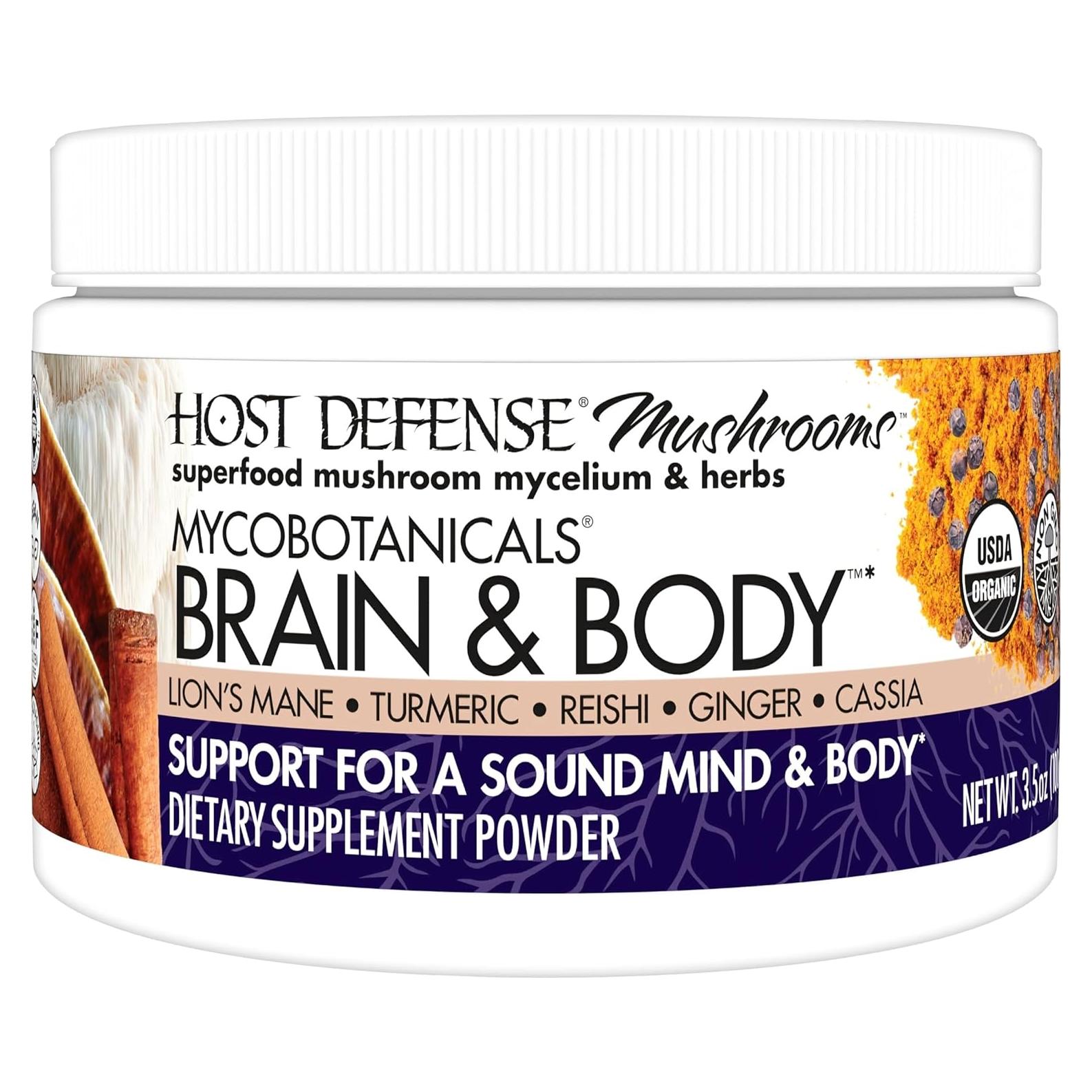 Suplemento Host Defense MycoBotanicals Cerebro 99.22 g