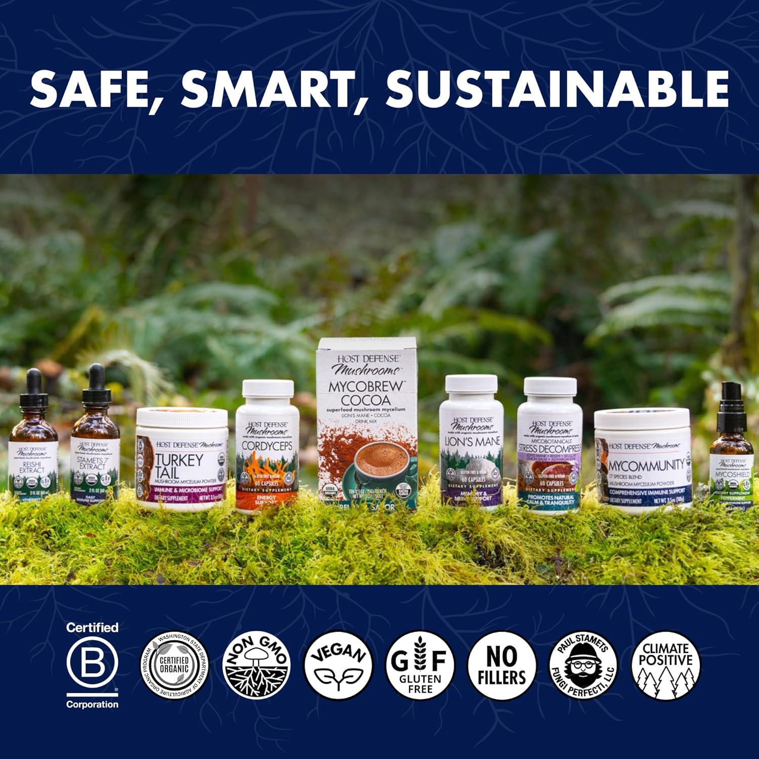 Suplemento Host Defense MycoBotanicals Cerebro 99.22 g