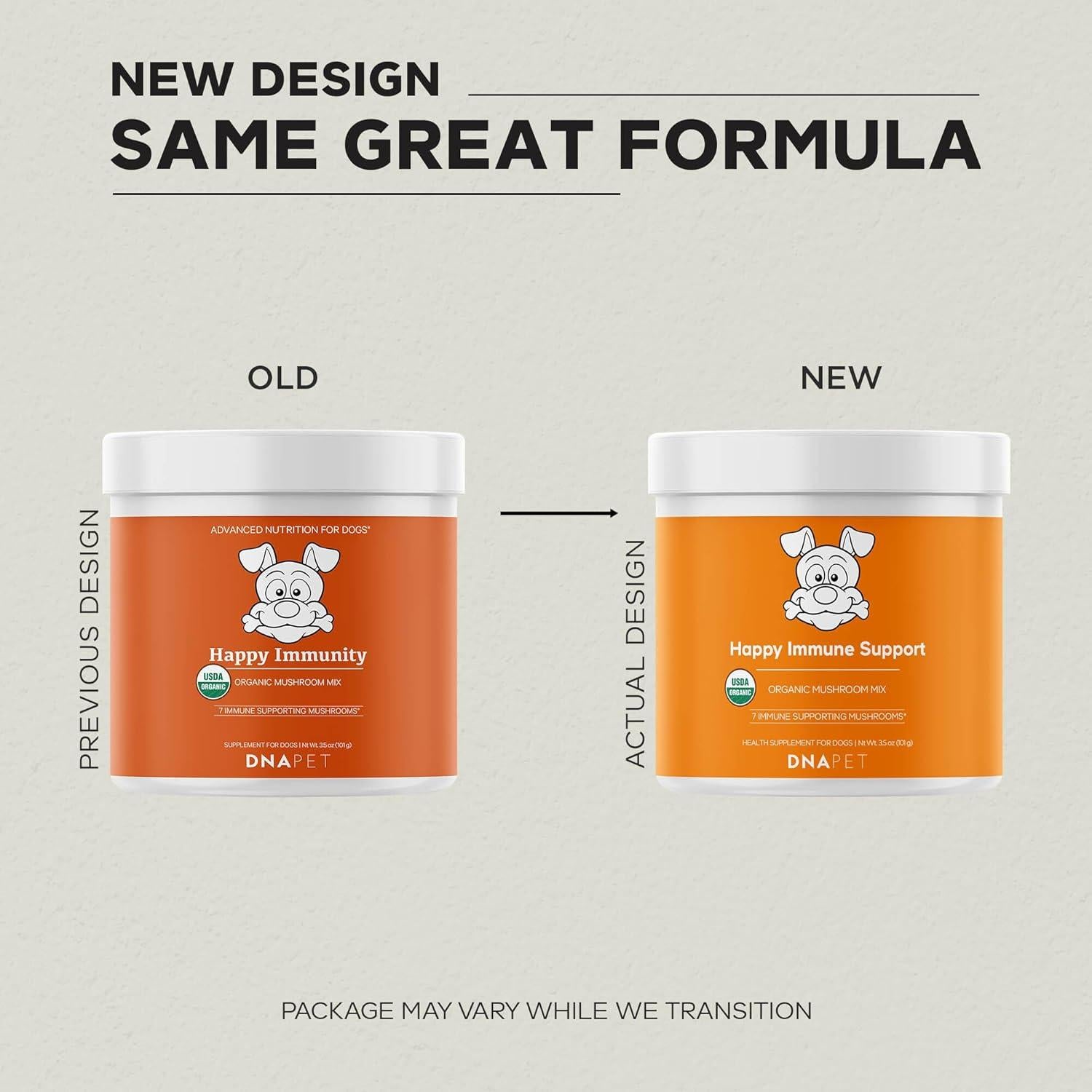 Suplemento en Polvo para Perros DNA PET Inmunidad Feliz 99g