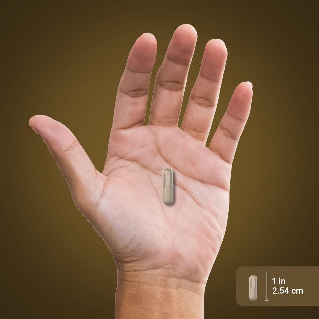 Cápsulas de Suplemento Melena de León Piping Rock 2100mg 90 Unidades