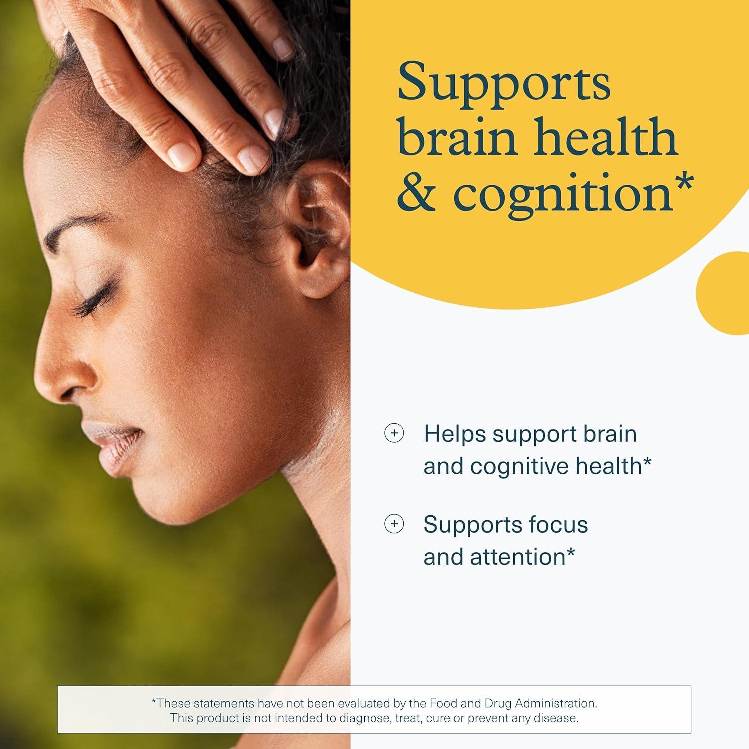 Suplemento Cerebral Youtheory Melena de León Plus 60 Cápsulas