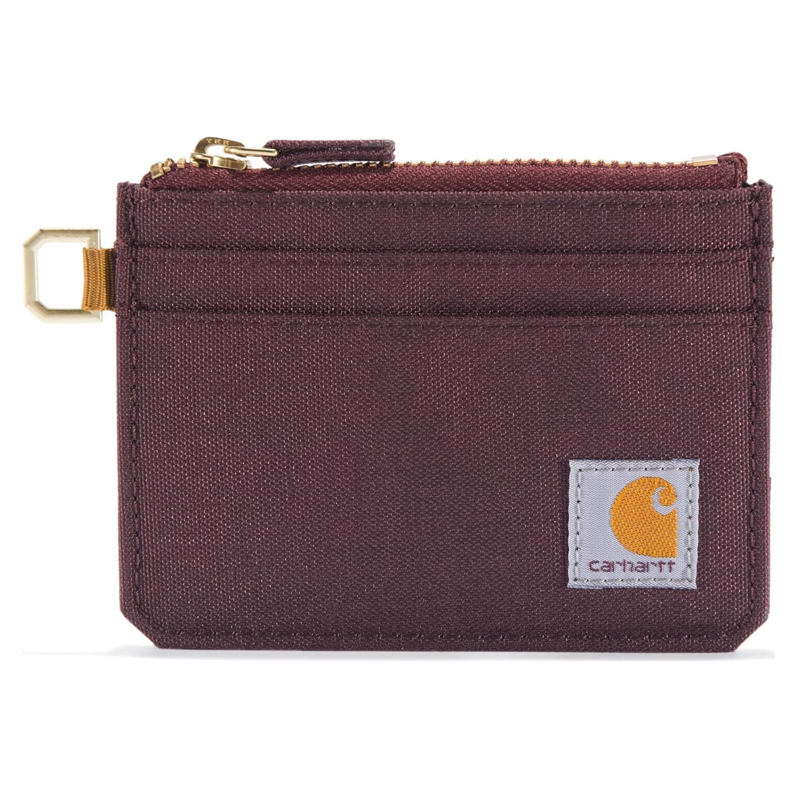 Billetera Carhartt para Mujeres Nylon Vino Profundo