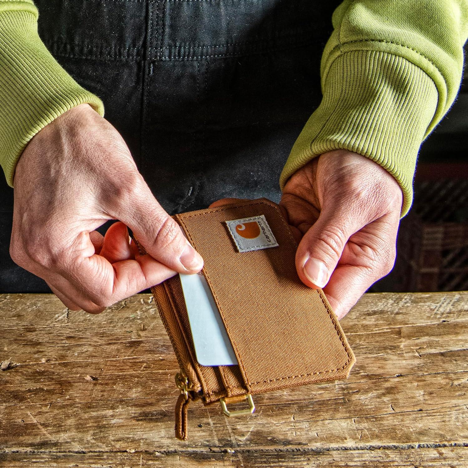 Billetera Carhartt para Mujeres Nylon Vino Profundo