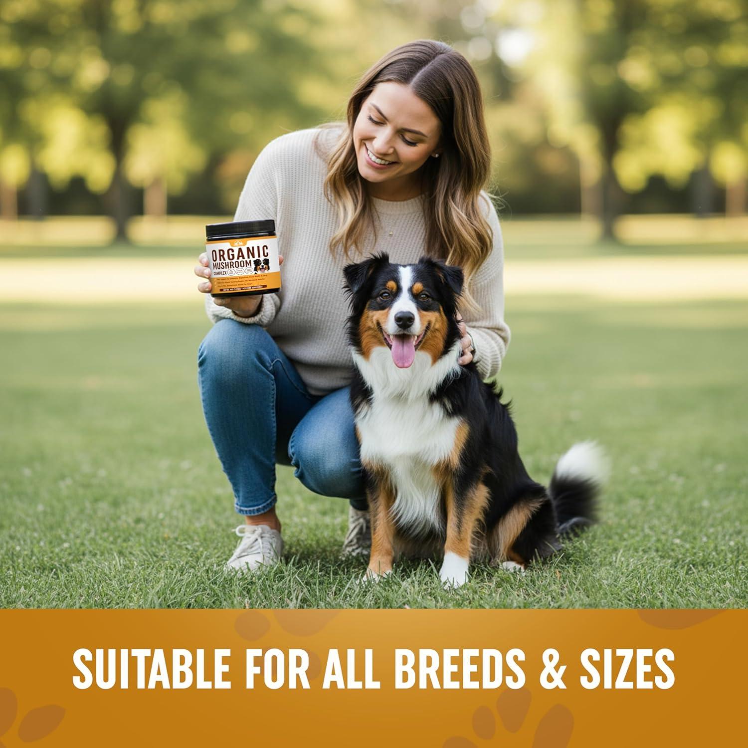 Suplemento en Polvo de Champiñones Peak Pets 90g - Inmunidad y Salud