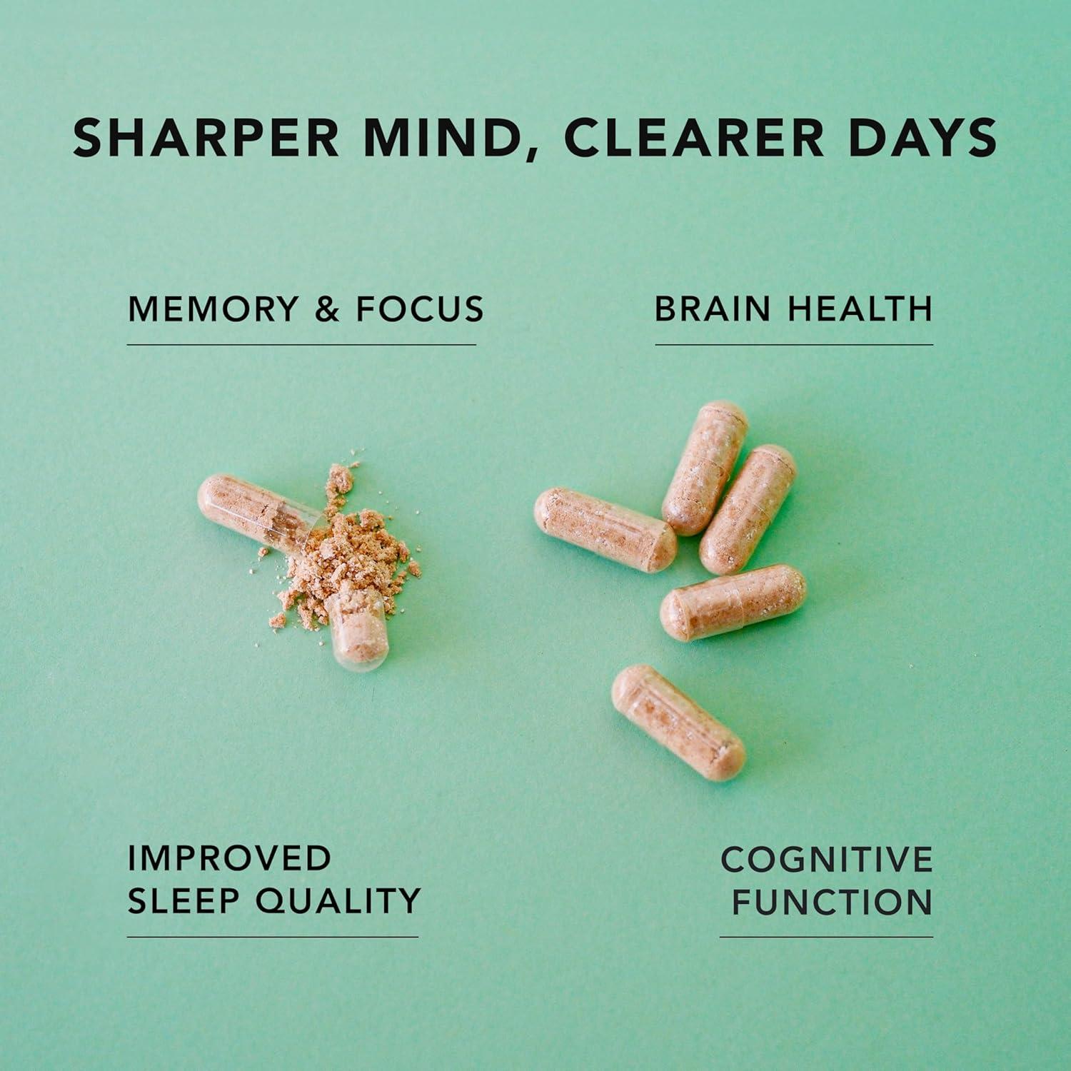 Suplemento Cerebral AMANDEAN 90 Cápsulas Veganas - Memoria y Enfoque